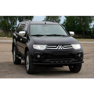 Predný ochranný rám ST015 Black (nerez) Mitsubishi L200 2006–2015