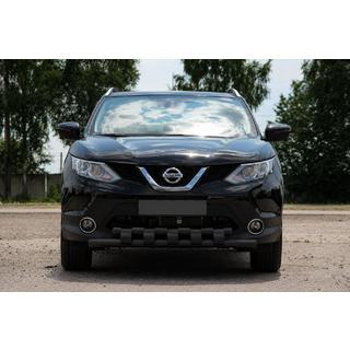 Predný ochranný rám ST015 Black (nerez) Nissan Qashqai 2014–2021 fotografia 1