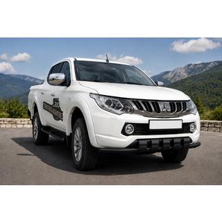 Predný ochranný rám ST015 Black (nerez) Mitsubishi L200 2015–2024