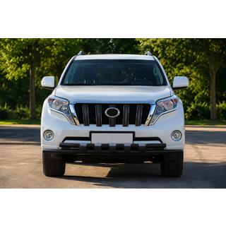 Predný ochranný rám ST015 Black (nerez) Toyota Land Cruiser Prado 150 2009–2023 fotografia 1