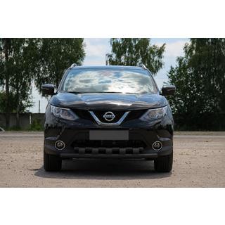 Predný ochranný rám ST015 Black (nerez) Nissan Qashqai 2007–2010 fotografia 2
