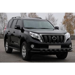 Predný ochranný rám ST016-2 Black (nerez) Toyota Land Cruiser Prado 150 2009–2023 fotografia 3