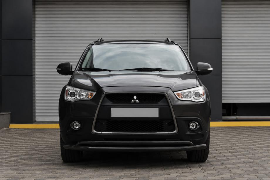Mitsubishi ASX 2010–2023 Predný ochranný rám ST017 Black (nerez) Image