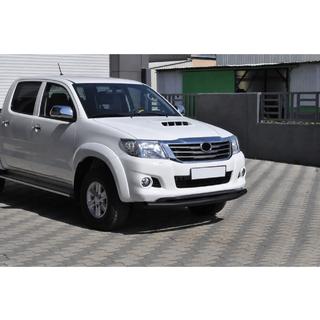 Predný ochranný rám ST017 Black (nerez) Toyota Hilux 2006–2015 fotografia 2