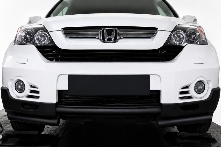 Honda CRV 2007–2011 Predný ochranný rám ST017 Black (nerez) Image