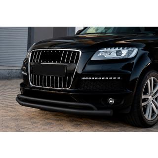 Predný ochranný rám ST017 Black (nerez) Audi Q7 2005–2015 fotografia 2