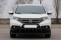Honda CRV 2012–2016 Predný ochranný rám WT003-ST-V1 Black (nerez) fotografia 1