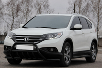 Honda CRV 2012–2016 Predný ochranný rám WT003-ST-V1 Black (nerez) fotografia 3