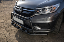 Honda CRV 2012–2016 Predný ochranný rám WT003-ST-V2 Black (nerez) fotografia 2