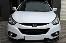 Hyundai IX-35 2010–2015 Predný ochranný rám ST008 Black (nerez) fotografia 1