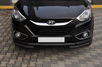 Hyundai IX-35 2010–2015 Predný ochranný rám ST014-1 Black (nehrdzavejúca oceľ) fotografia 4