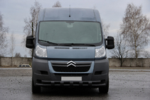 Opel Movano 2021– Predný ochranný rám ST015 Black (nehrdzavejúca oceľ) fotografia 1