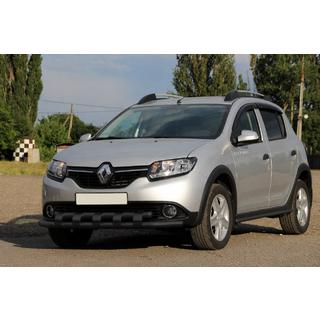 Predný ochranný rám ST015 Black (nehrdzavejúca oceľ) Renault Sandero 2013–2022 fotografia 1
