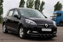 Renault Scenic/Grand 2009–2016 Predný ochranný rám ST015 Black (nehrdzavejúca oceľ) fotografia 3
