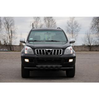 Predný ochranný rám ST015 Black (nehrdzavejúca oceľ) Toyota Land Cruiser Prado 120 2002–2009 fotografia 1