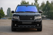 Range Rover III L322 2002–2012 Predný ochranný rám ST015 Black (nehrdzavejúca oceľ) fotografia 2