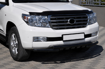 Toyota Land Cruiser 200 2007–2021 Predný ochranný rám ST015 Black (nehrdzavejúca oceľ) fotografia 1
