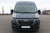 Citroen Jumper 2007–2025 Predný ochranný rám ST019 Black (nerez) fotografia 1