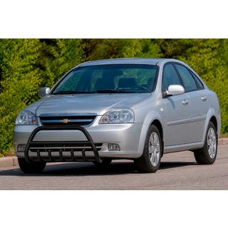 Predný ochranný rám WT003 Black (60 mm, nerez) Chevrolet Lacetti 2003–2024 fotografia 1