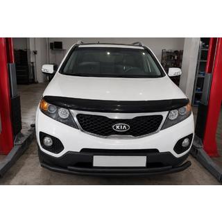 Predná spodná ochranná rúra Black (nerez) Kia Sorento II XM 2009–2014