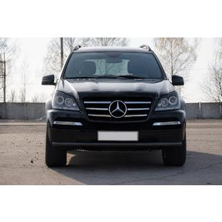 Predný ochranný rám ST008 Black (nerez) Mercedes GL class X164 2006–2012 fotografia 1
