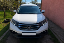Honda CRV 2007–2011 Čierne strešné lyžiny (OEM) fotografia 3