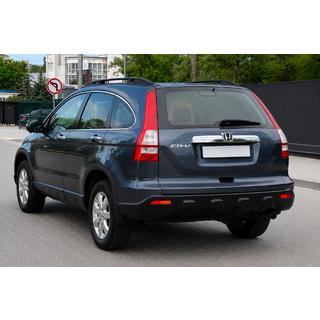 Čierne strešné lyžiny (OEM) Honda CRV 2007–2011 fotografia 1
