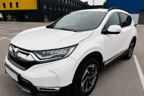 Honda CRV 2017–2022 Integrované strešné lyžiny čierne OEM (hliník) fotografia 2