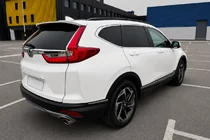 Honda CRV 2017–2022 Integrované strešné lyžiny čierne OEM (hliník) fotografia 3