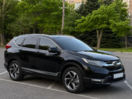 Honda CRV 2017–2022 Integrované strešné lyžiny sivé OEM (hliník, montáž lepením) fotografia 2