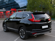 Honda CRV 2017–2022 Integrované strešné lyžiny sivé OEM (hliník, montáž lepením) fotografia 3