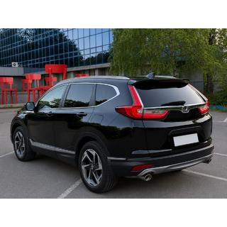 Integrované strešné lyžiny sivé OEM (ABS plast, montáž lepením) Honda CRV 2017–2022 fotografia 3