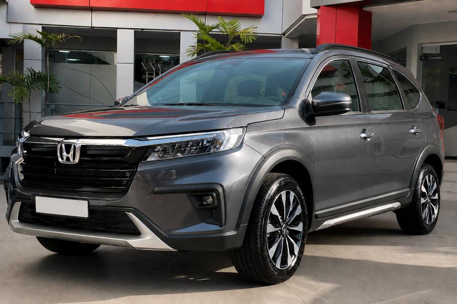 Honda BR-V 2021– Integrované strešné lyžiny čierne OEM (hliník) Image