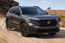 Honda CRV 2022– Integrované strešné lyžiny čierne OEM (ABS plast, montáž lepením) fotografia 1