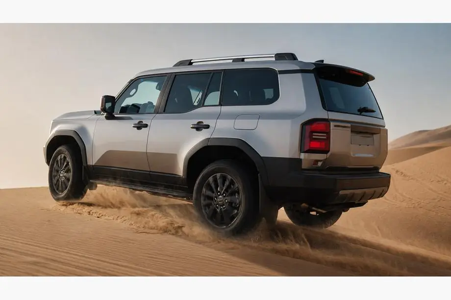 Toyota Land Cruiser Prado 250 2023– Sivé OEM strešné pozdĺžne nosiče (hliník) Image