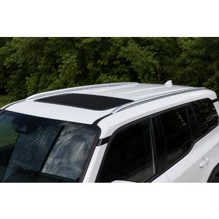 Integrované strešné lyžiny sivé OEM (hliník) Toyota Land Cruiser Prado 250 2023–