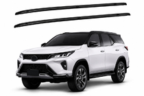 Toyota 4Runner 2009–2024 OEM čierne strešné lyžiny (2012-2015, hliník) fotografia 1