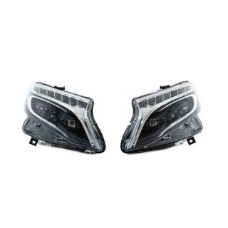 Predné svetlomety LED v dizajne V-class (pre V-class, 2 ks) Mercedes Vito/V-trieda W447 2014– fotografia 3
