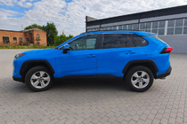 Toyota Rav 4 2019–2025 Integrované strešné lyžiny čierne OEM (ABS plast) fotografia 1