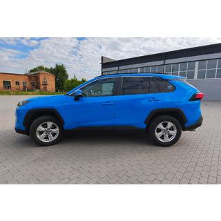 Integrované strešné lyžiny čierne OEM (ABS plast) Toyota Rav 4 2019–2025 fotografia 1