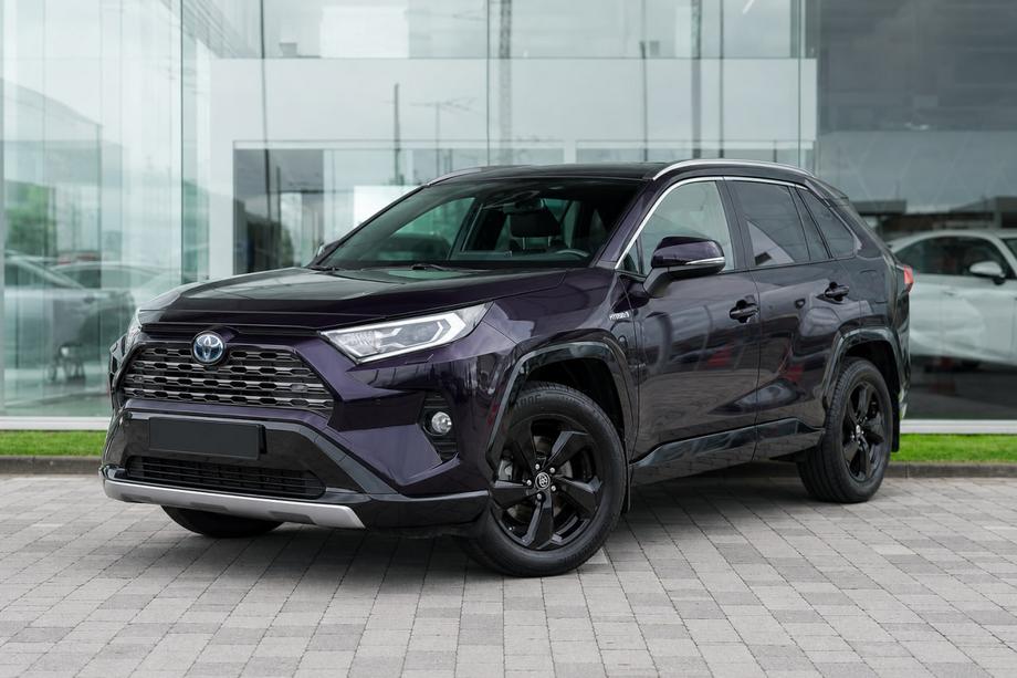 Toyota Rav 4 2019–2025 Integrované strešné lyžiny sivé OEM V1 (hliník) Image