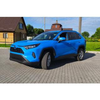 Integrované strešné lyžiny čierne OEM V1 (hliník) Toyota Rav 4 2019–2025 fotografia 2