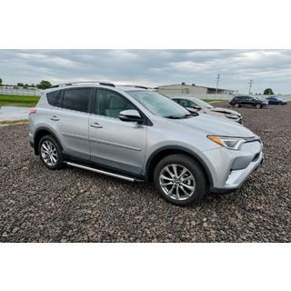 Sivé OEM strešné pozdĺžne nosiče (hliník) Toyota Rav 4 2019–2025 fotografia 2