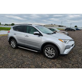Čierne OEM strešné lyžiny (hliník) Toyota Rav 4 2019–2025 fotografia 2