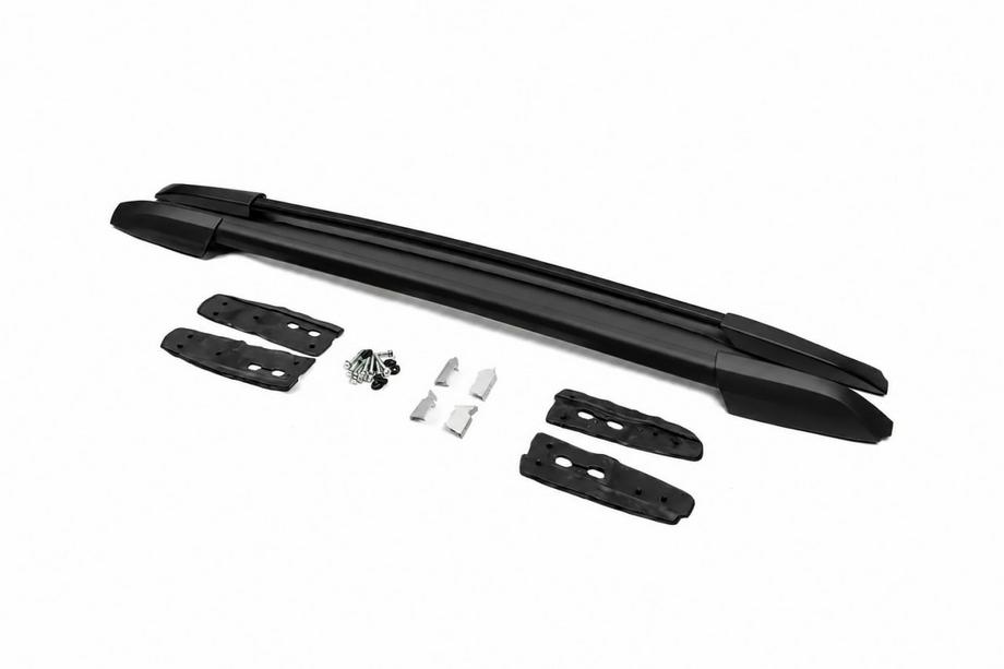 Toyota Highlander 2008–2013 Strešné lyžiny čierne OEM (hliník) Fotografia 3