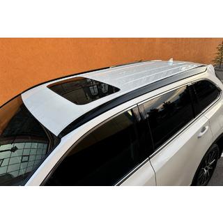 Integrované strešné lyžiny čierne OEM (ABS plast) Toyota Highlander 2013–2019 fotografia 1