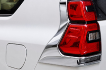 Toyota Land Cruiser Prado 150 2009–2023 LED zadné svetlá Chrome V2 (2017-2023, 2 ks) fotografia 1