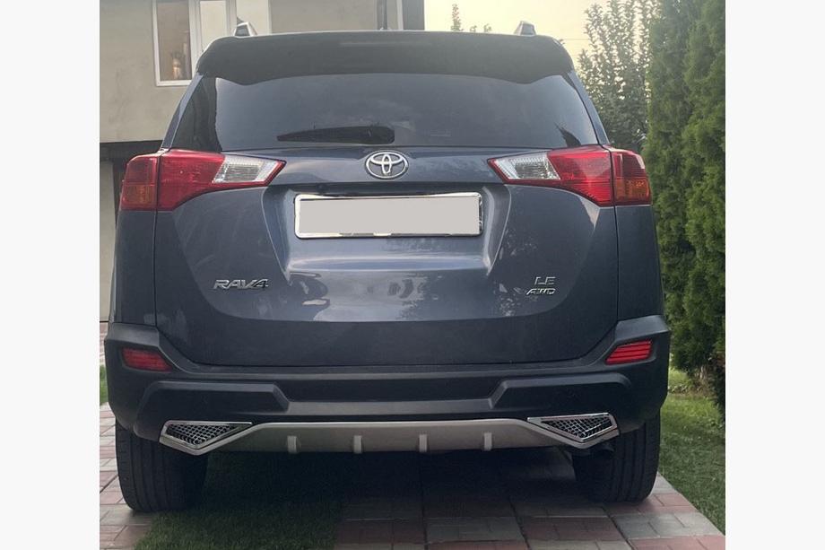 Toyota Rav 4 2013–2018 Ochranná lišta zadného nárazníka PZ415-X0462-00 (2013-2016) Image