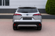 Toyota Corolla Cross 2020– Integrované strešné lyžiny sivé OEM (hliník) fotografia 3