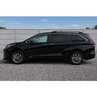 Integrované strešné lyžiny čierne OEM (hliník) Toyota Sienna 2020– fotografia 1